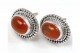 Gemstone Carnelian Stud